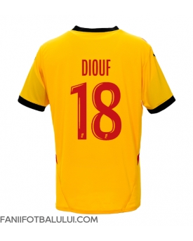 RC Lens Andy Diouf #18 Tricou Fotbal Replică 2024-25 Barbati Acasa